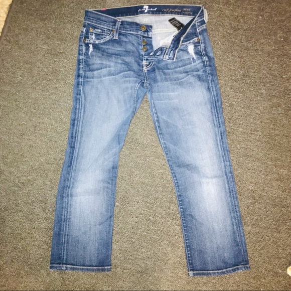 7 For All Mankind Denim - Cropped seven for all Mankind